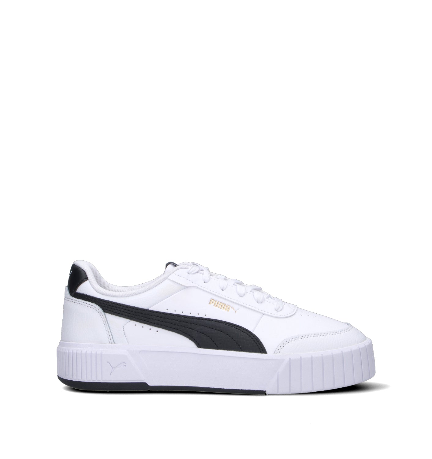 PUMA CARINA MIA Sneaker donna bianca/nera in pelle