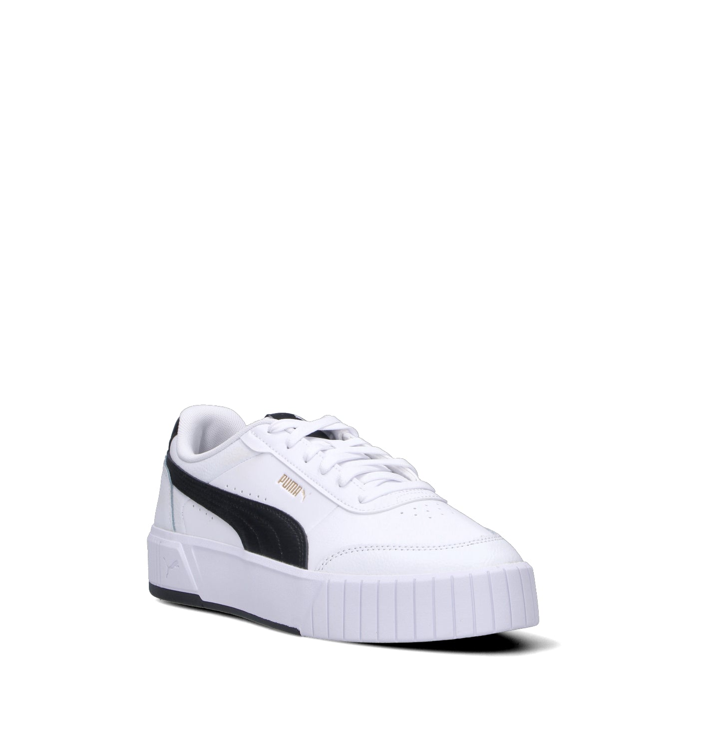 PUMA CARINA MIA Sneaker donna bianca/nera in pelle