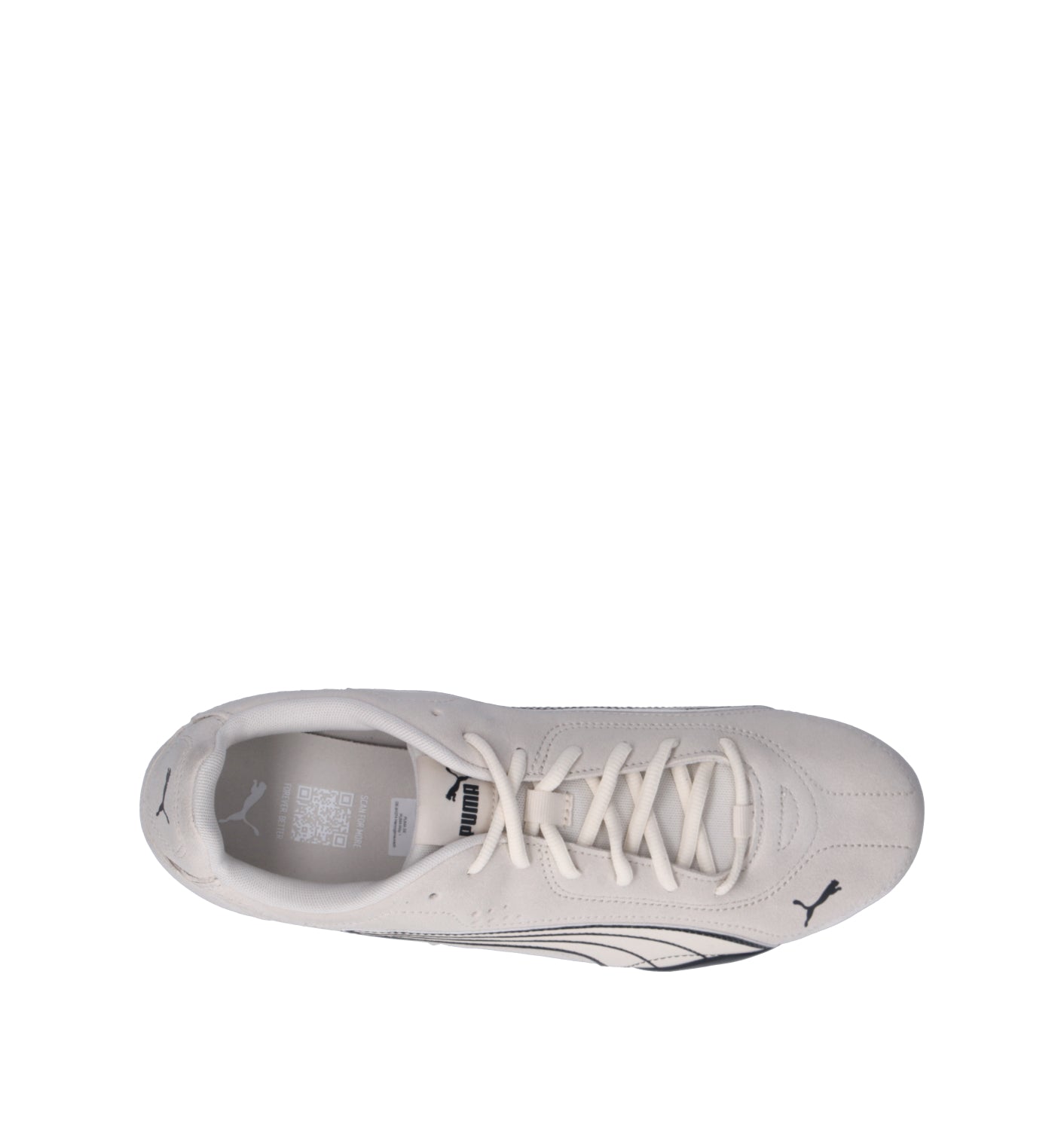 PUMA CATCH SD Sneaker uomo panna in suede