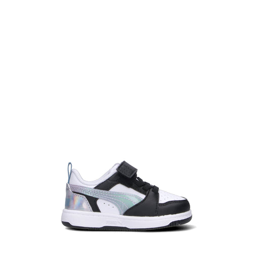 PUMA REBOUND V6 LO SPACE BELLE AC + INF Sneaker bimba nera/bianca