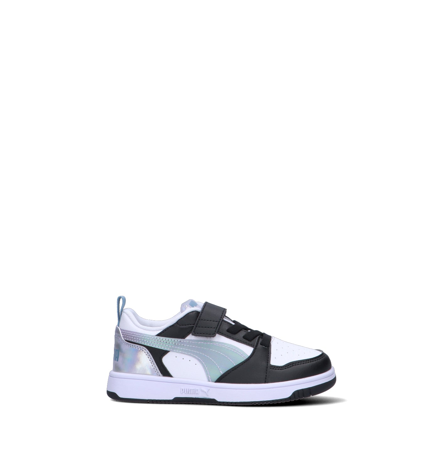 PUMA REBOUND V6 LO SPACE BELLE AC + PS Sneaker bimbo bianca/nera