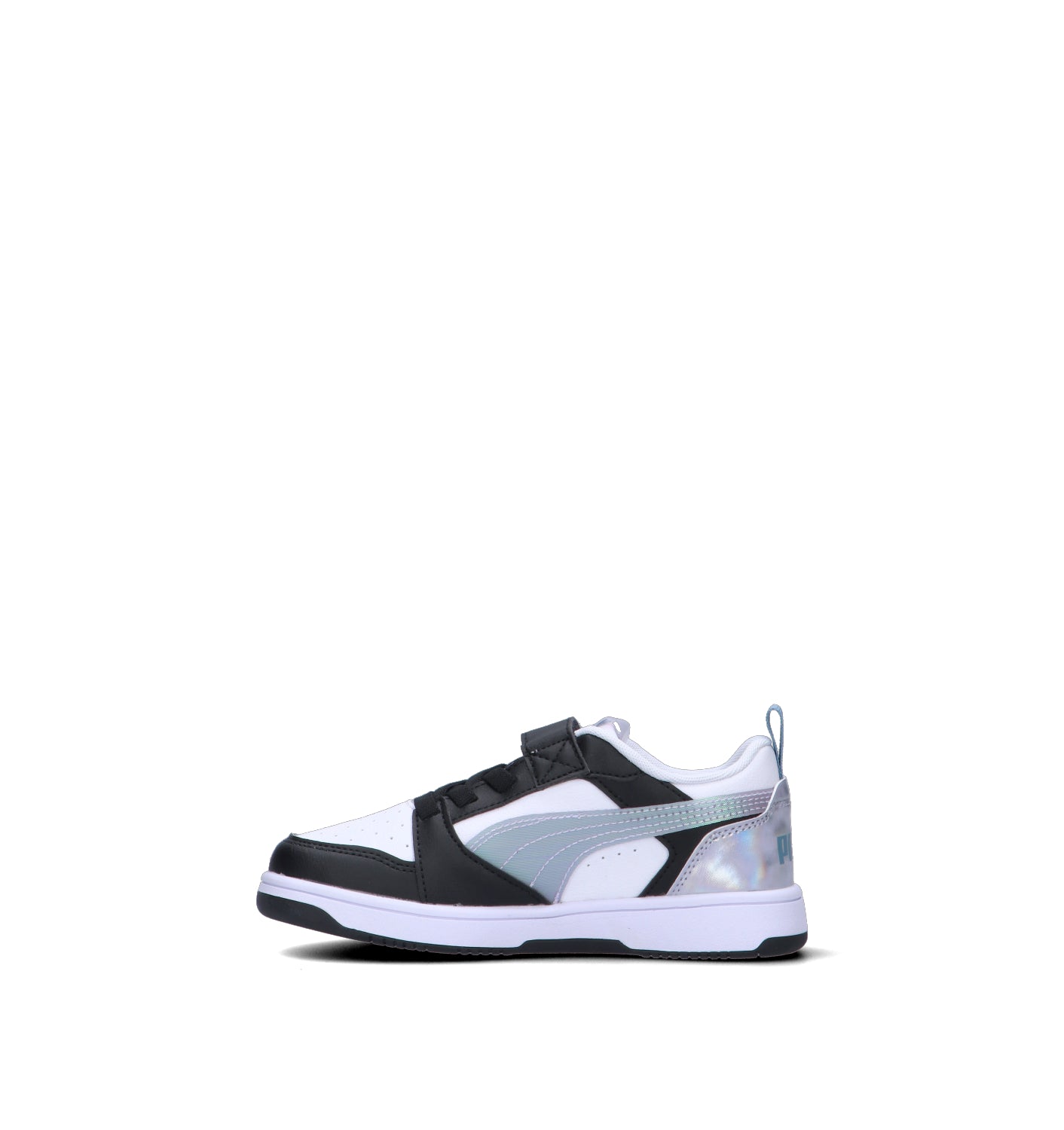 PUMA REBOUND V6 LO SPACE BELLE AC + PS Sneaker bimbo bianca/nera