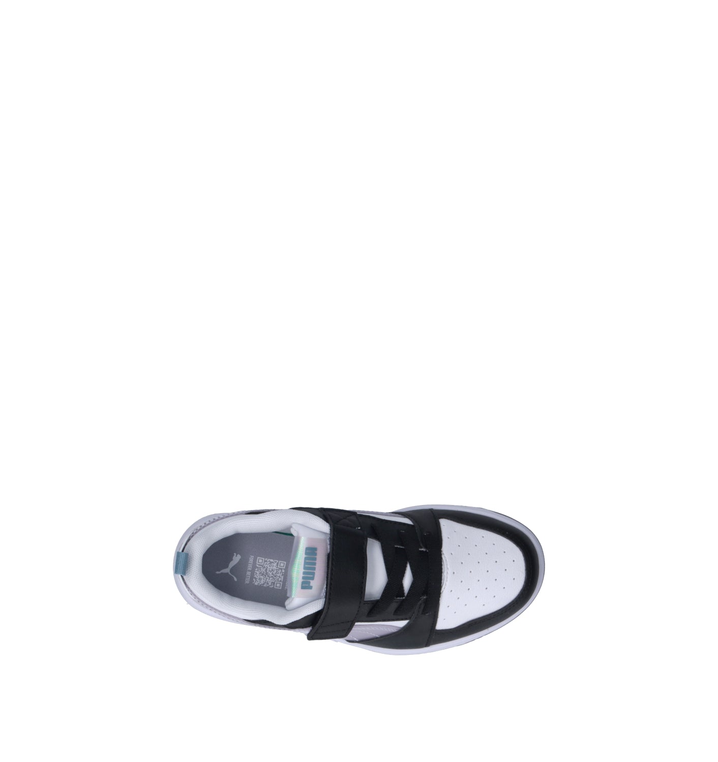 PUMA REBOUND V6 LO SPACE BELLE AC + PS Sneaker bimbo bianca/nera