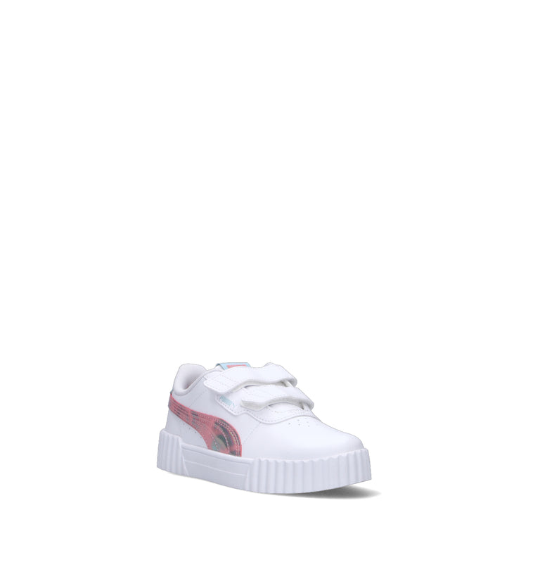 PUMA CARINA 3.0 SPACE BELLE V PS Sneaker bimba bianca