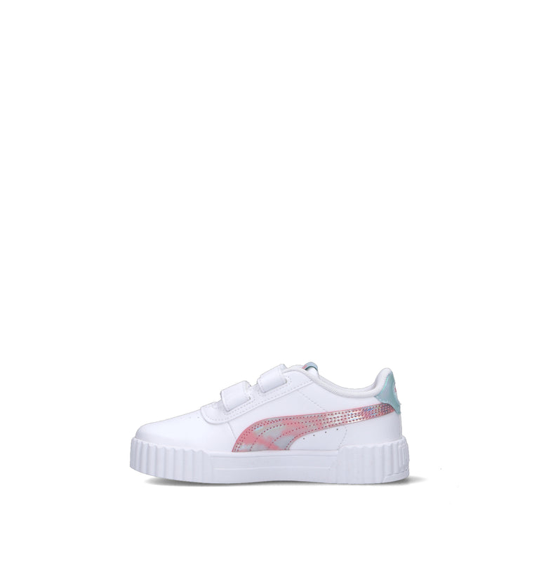 PUMA CARINA 3.0 SPACE BELLE V PS Sneaker bimba bianca