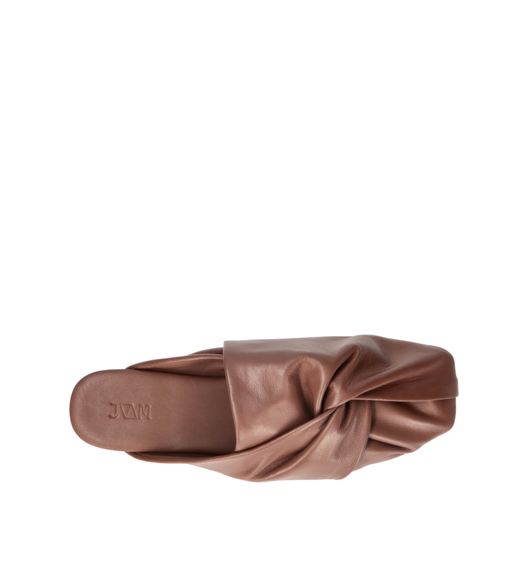 JVAM Sabot donna marrone in pelle