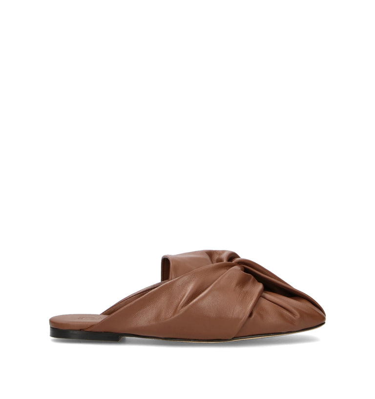 JVAM Sabot donna marrone in pelle