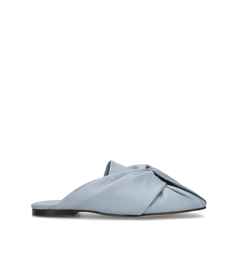 JVAM Sabot donna azzurro in pelle