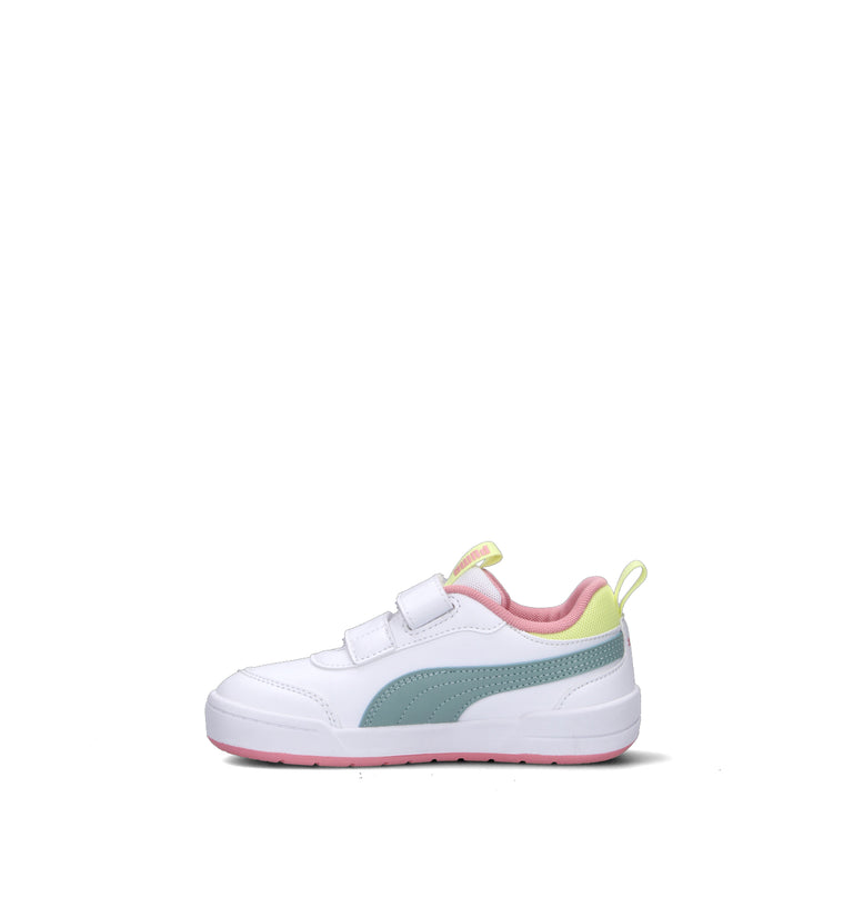 PUMA MULTIFLEX II COLOR V PS Sneaker bimba bianca