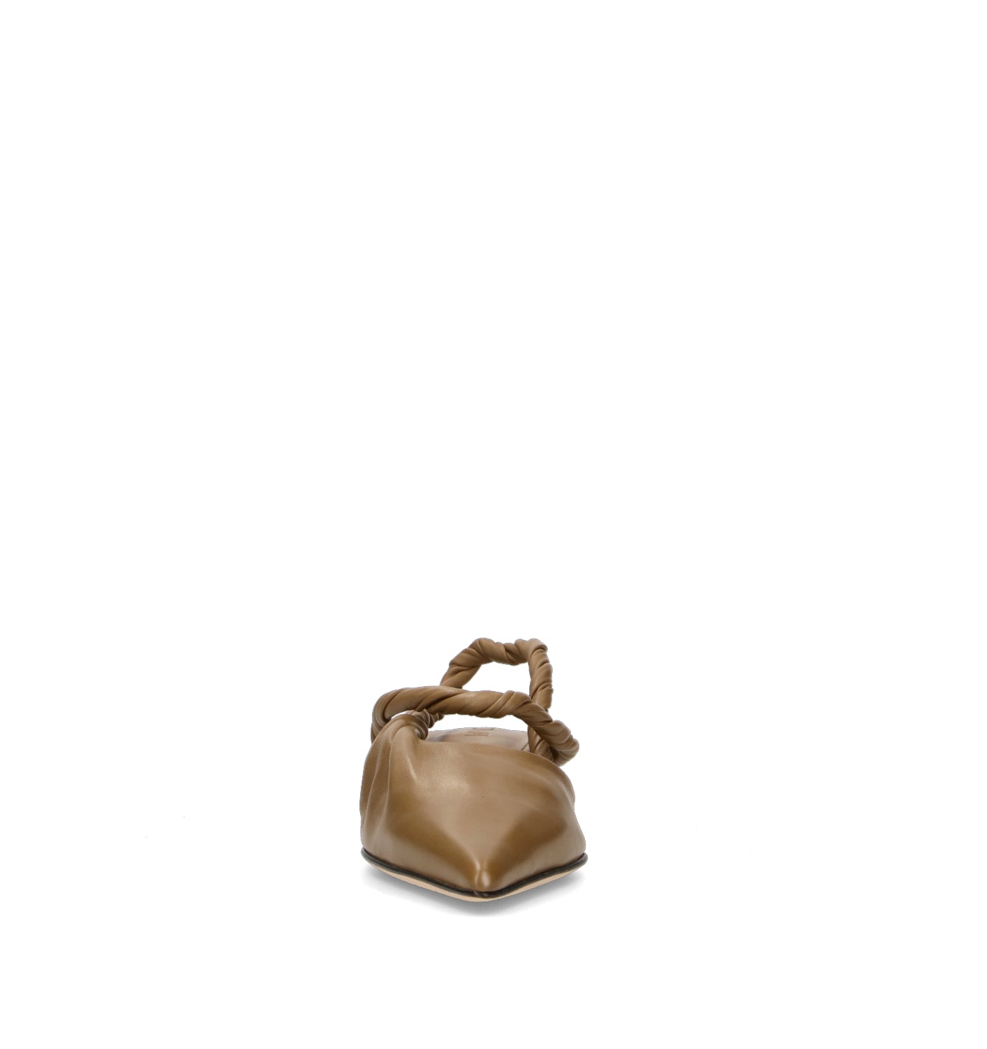 JVAM Slingback donna taupe in pelle