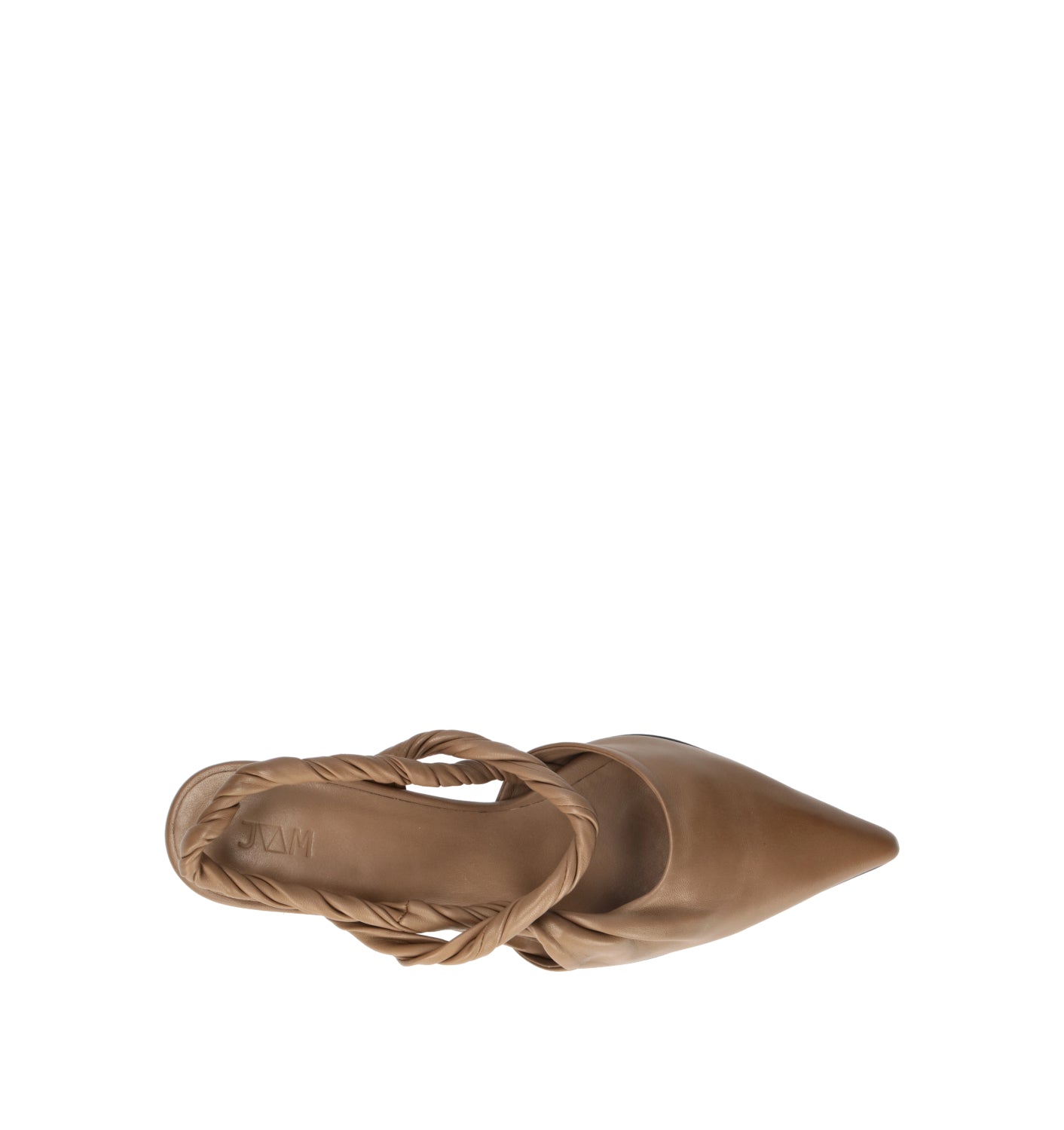 JVAM Slingback donna taupe in pelle
