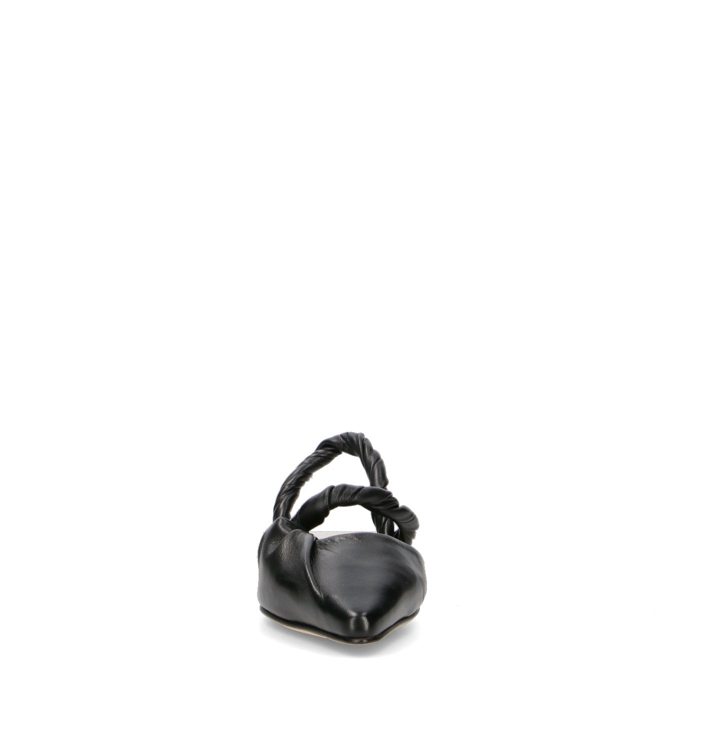 JVAM Slingback donna nera in pelle