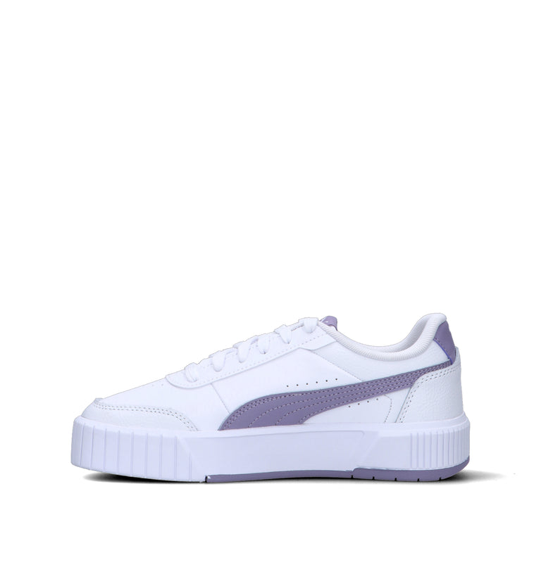 PUMA CARINA MIA JR Sneaker ragazza bianca/lilla