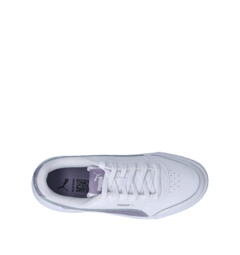 PUMA CARINA MIA JR Sneaker ragazza bianca/lilla