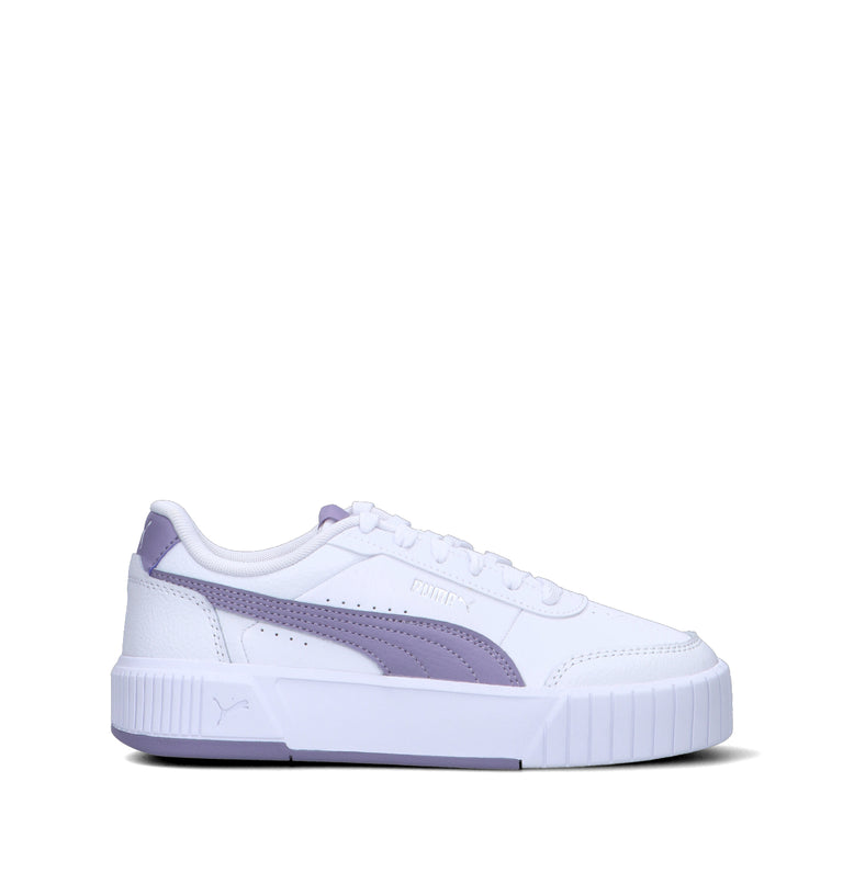 PUMA CARINA MIA JR Sneaker ragazza bianca/lilla