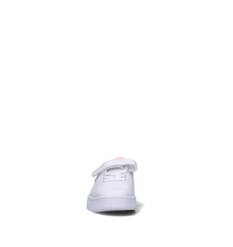 PUMA COURT CLASSIC CLEAN AC + PS Sneaker bimba bianca/rosa
