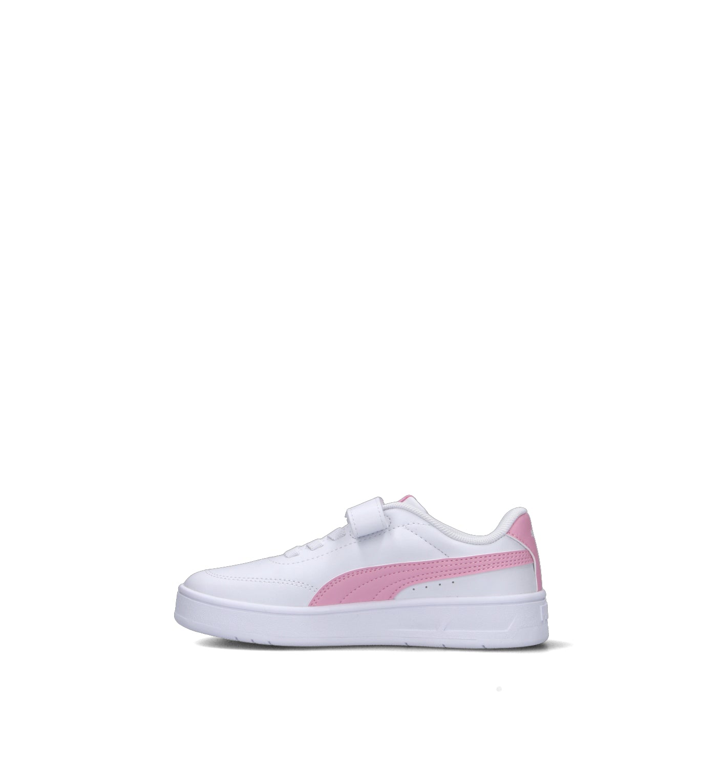 PUMA COURT CLASSIC CLEAN AC + PS Sneaker bimba bianca/rosa