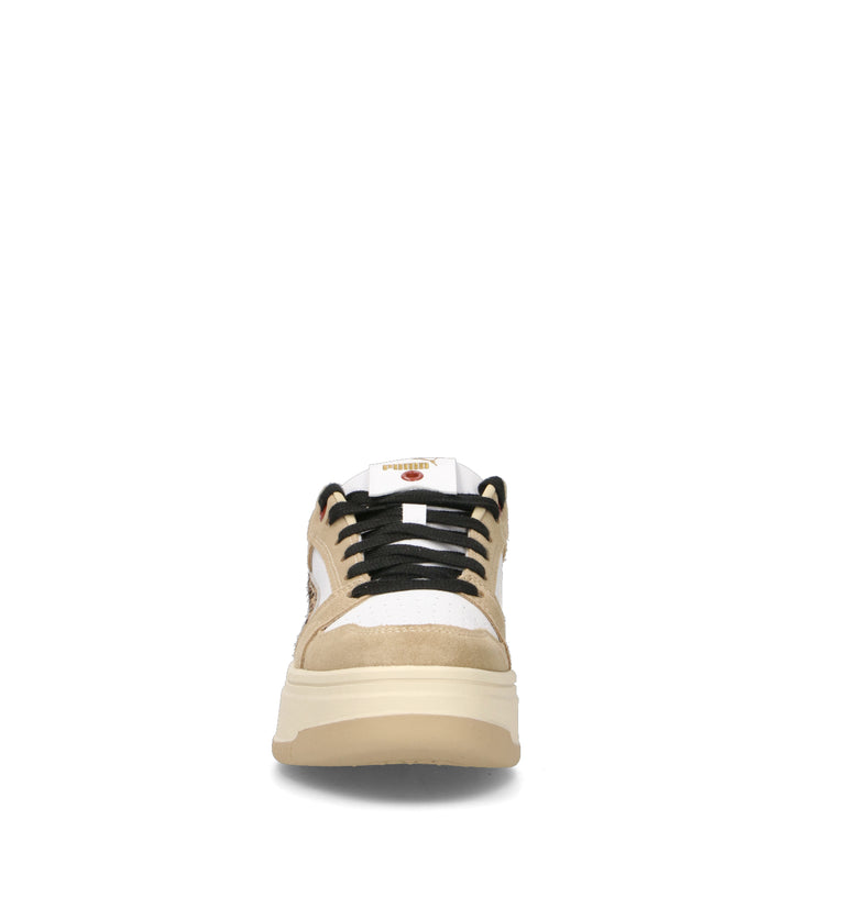 PUMA REBOUND FEMME LOW Sneaker donna beige/bianca