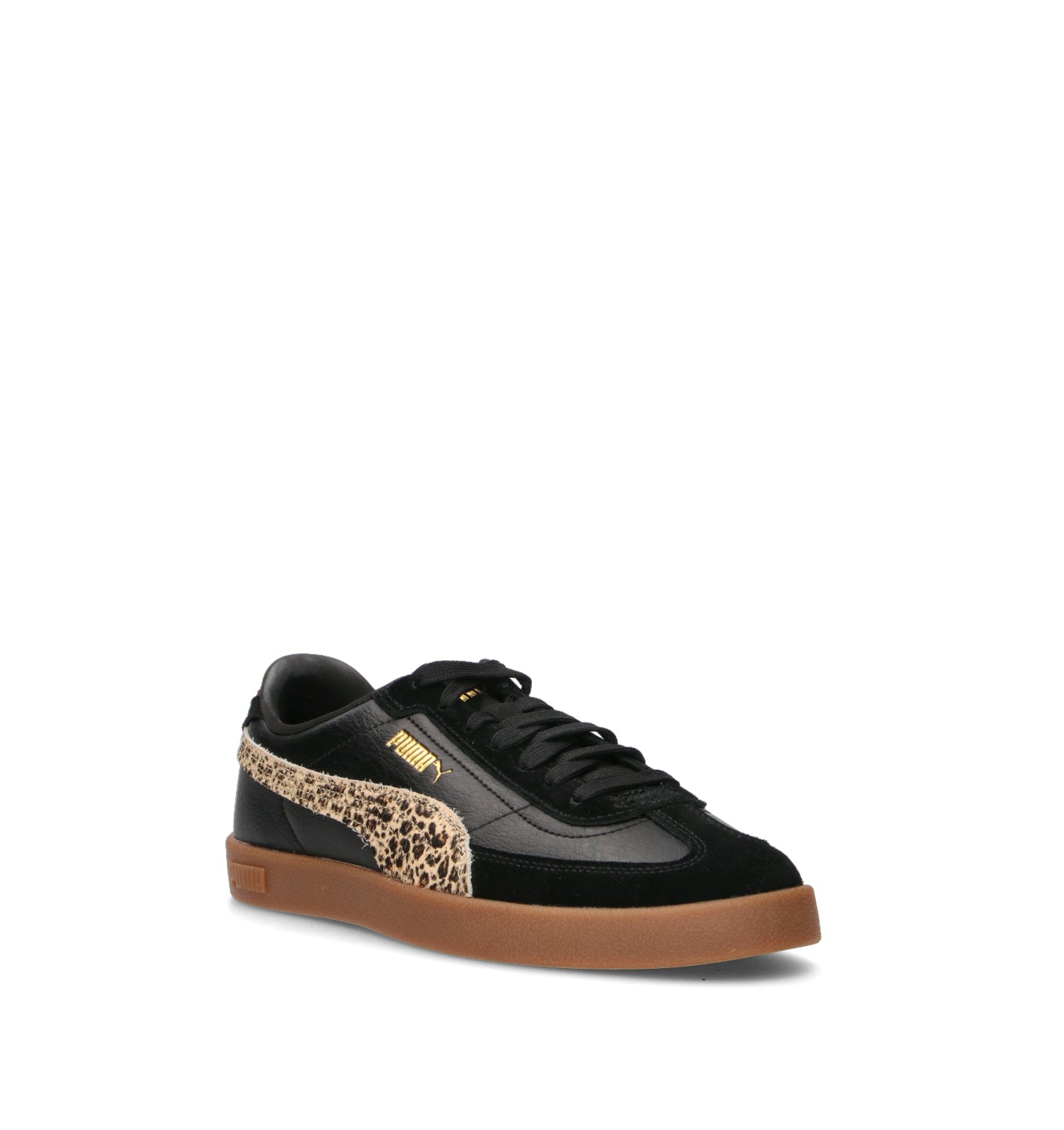 PUMA CLUB II ERA Sneaker donna nera in pelle