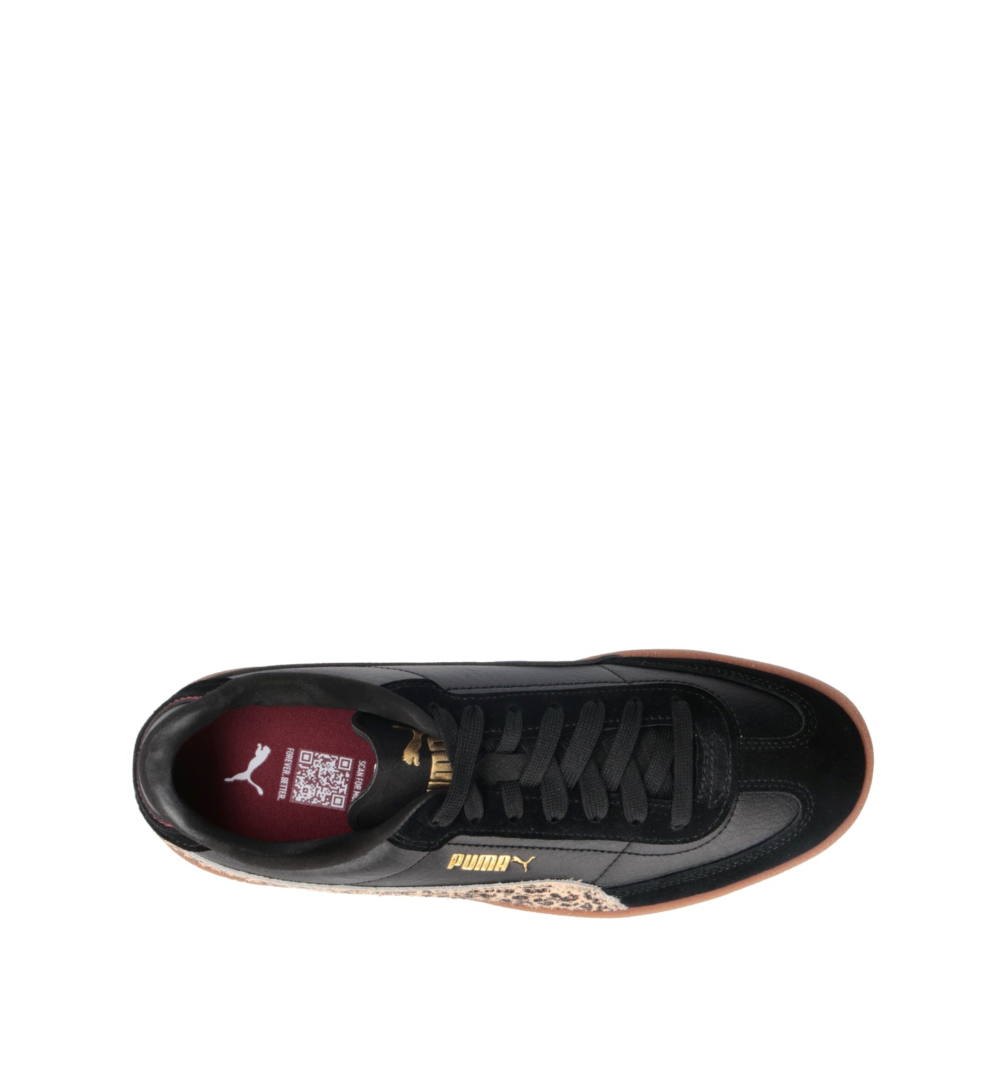 PUMA CLUB II ERA Sneaker donna nera in pelle