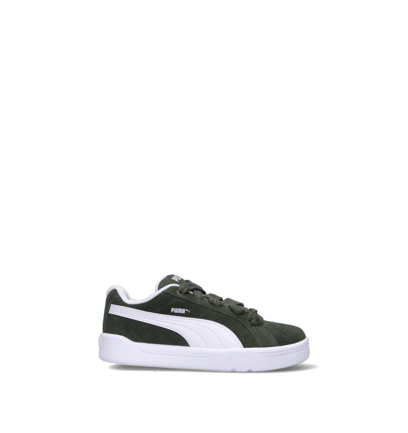 PUMA LIFESTYLE EASY SD PS Sneaker bimbo verde in suede
