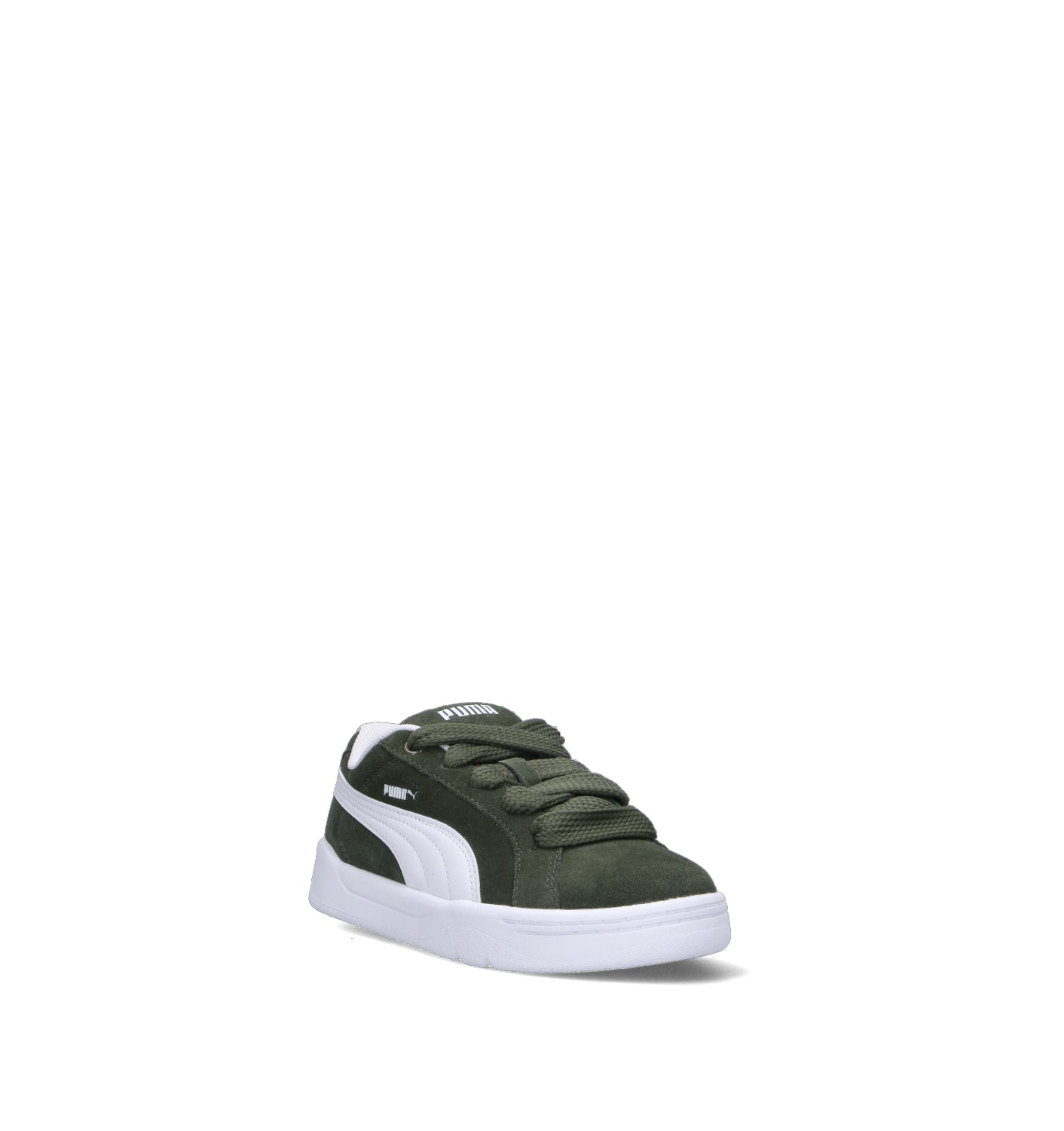 PUMA LIFESTYLE EASY SD PS Sneaker bimbo verde in suede