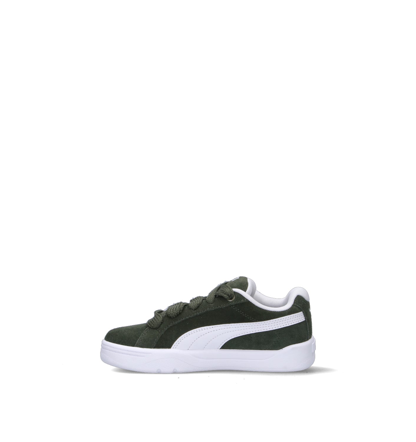 PUMA LIFESTYLE EASY SD PS Sneaker bimbo verde in suede
