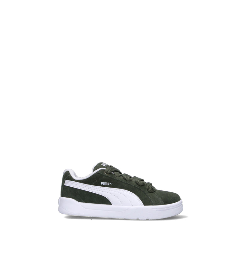 PUMA LIFESTYLE EASY SD PS Sneaker bimbo verde in suede