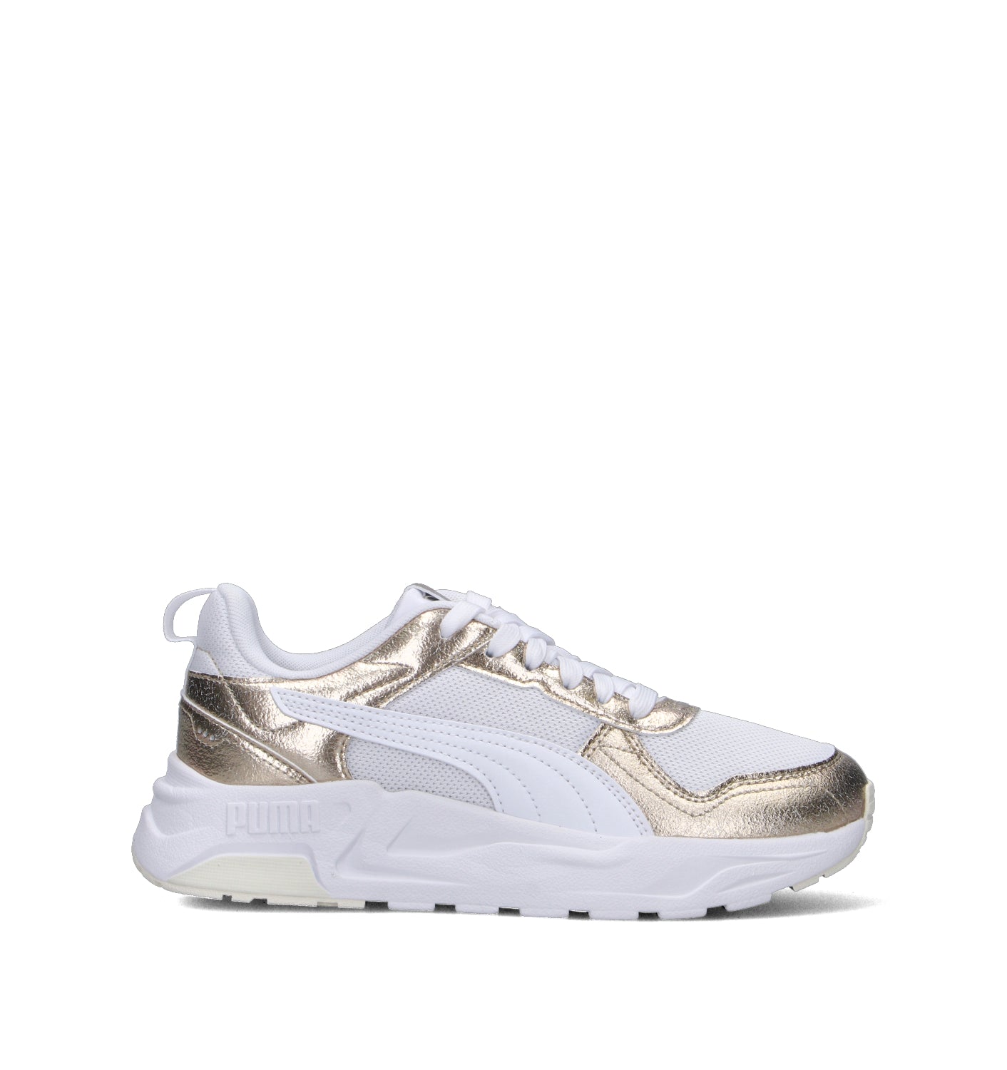 PUMA TRINITY 2 LT METALLIC Sneaker donna bianca/oro