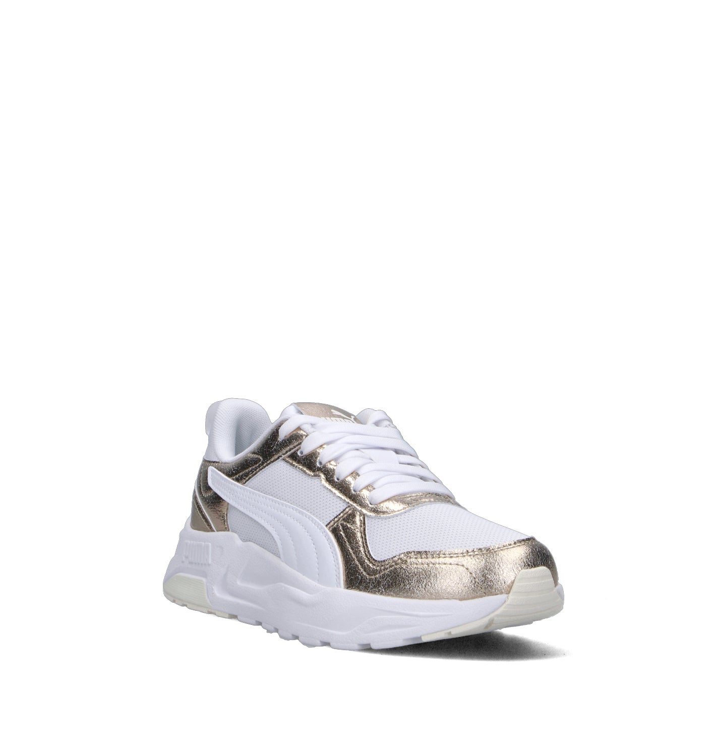 PUMA TRINITY 2 LT METALLIC Sneaker donna bianca/oro