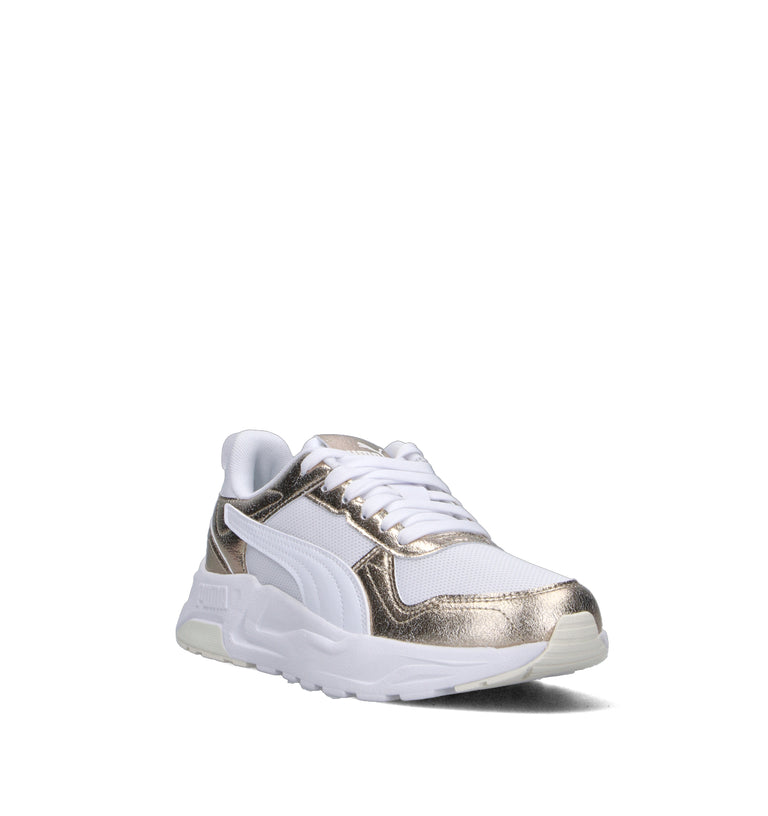 PUMA TRINITY 2 LT METALLIC Sneaker donna bianca/oro