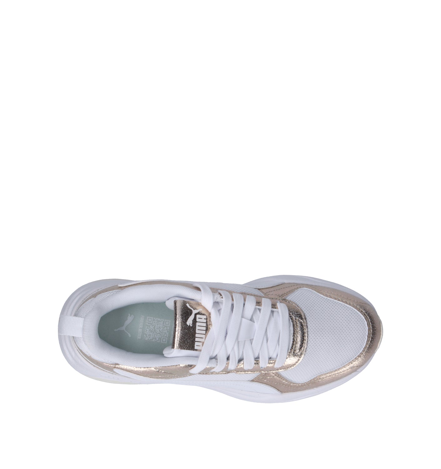 PUMA TRINITY 2 LT METALLIC Sneaker donna bianca/oro