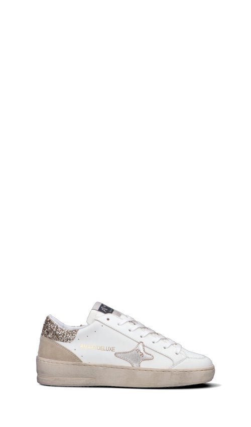 AMA-BRAND Sneaker donna bianca in pelle