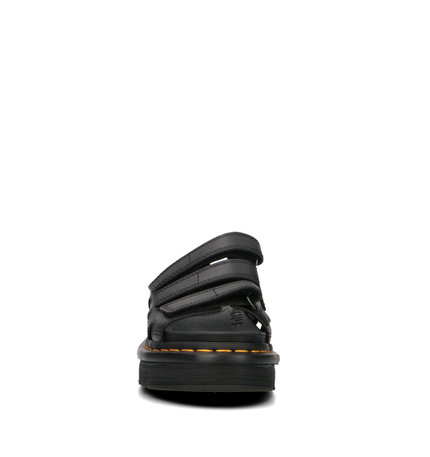 DR. MARTENS Ciabatta donna nera in pelle