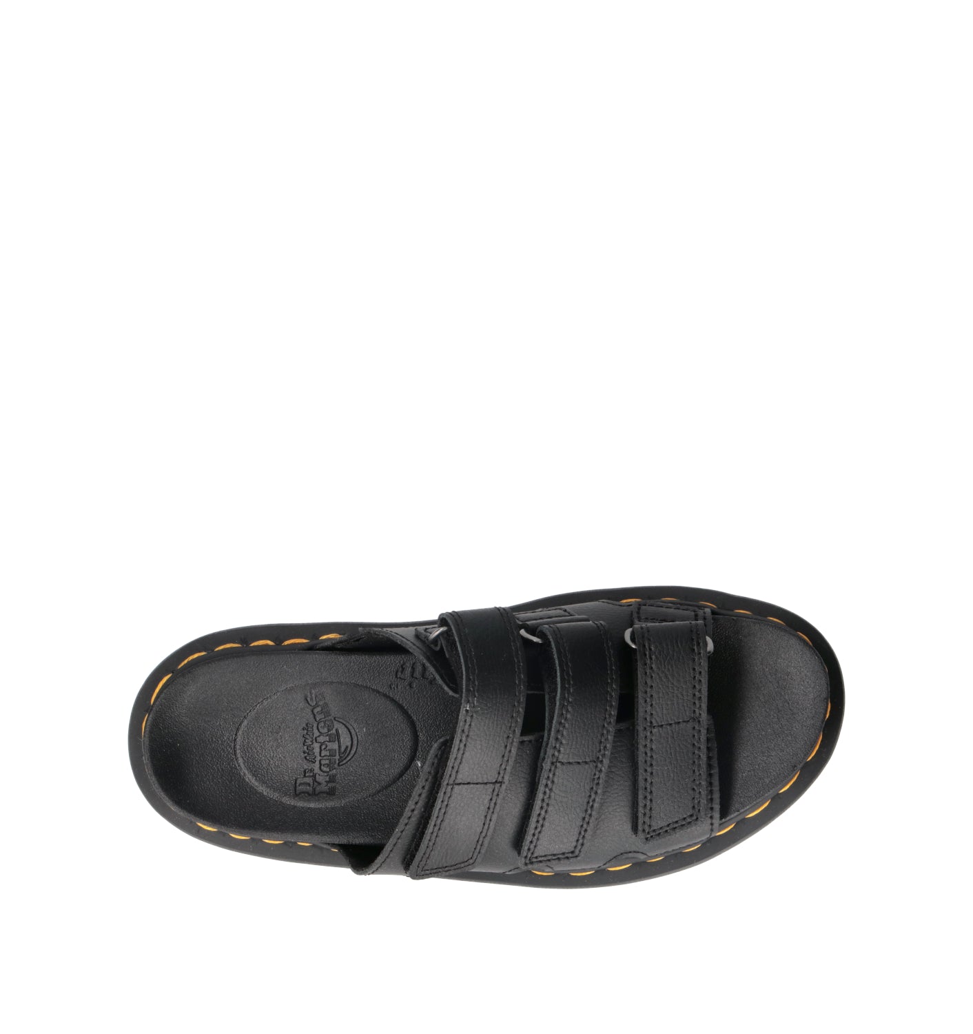 DR. MARTENS Ciabatta donna nera in pelle