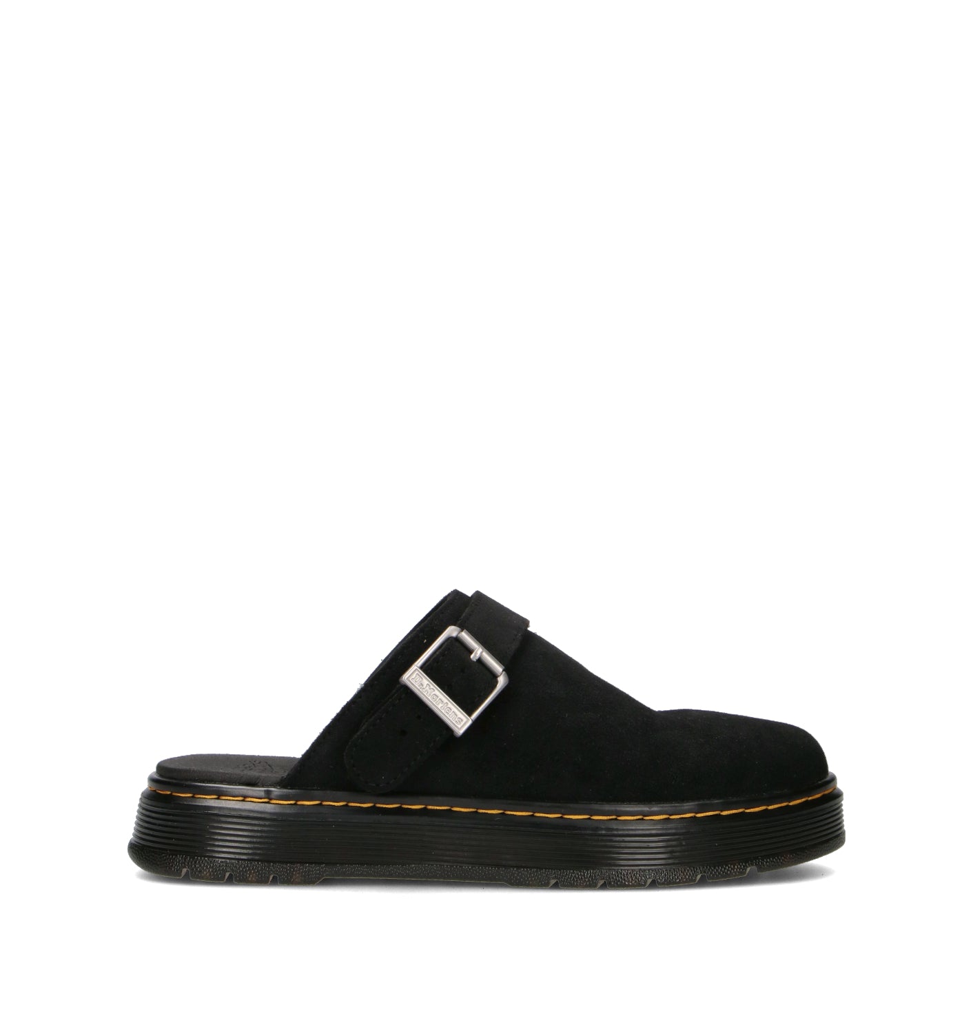 DR. MARTENS Sabot uomo nero in suede