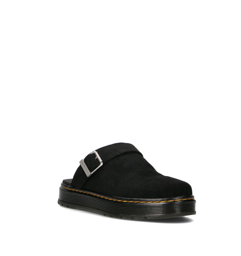 DR. MARTENS Sabot uomo nero in suede