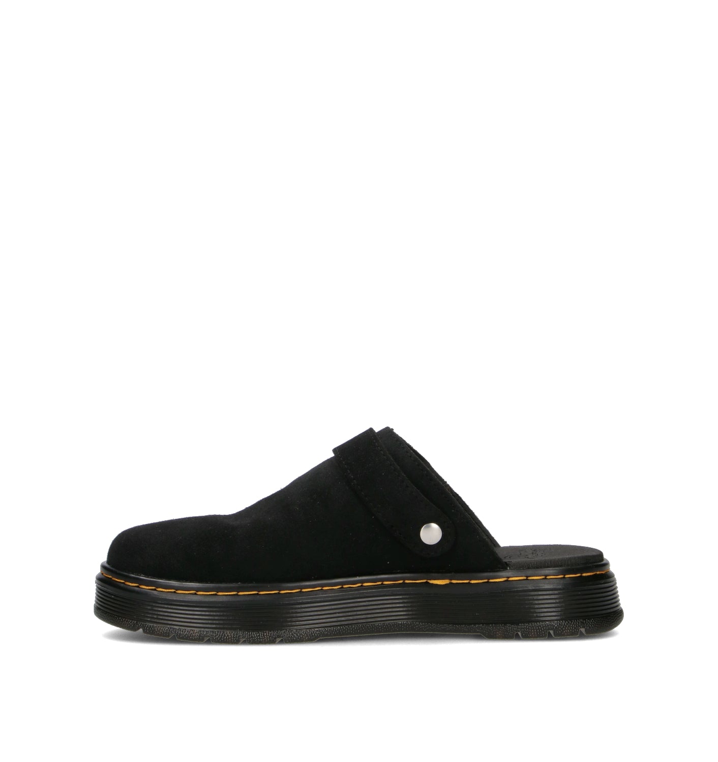 DR. MARTENS Sabot uomo nero in suede