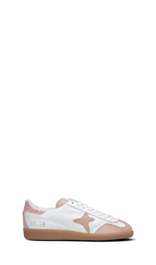 AMA-BRAND Sneaker donna bianca/blush in pelle