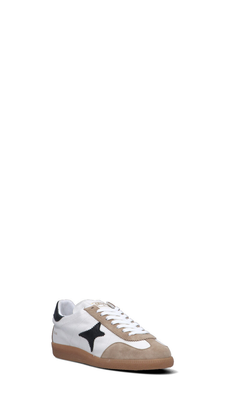 AMA-BRAND Sneaker uomo bianca/nera in pelle