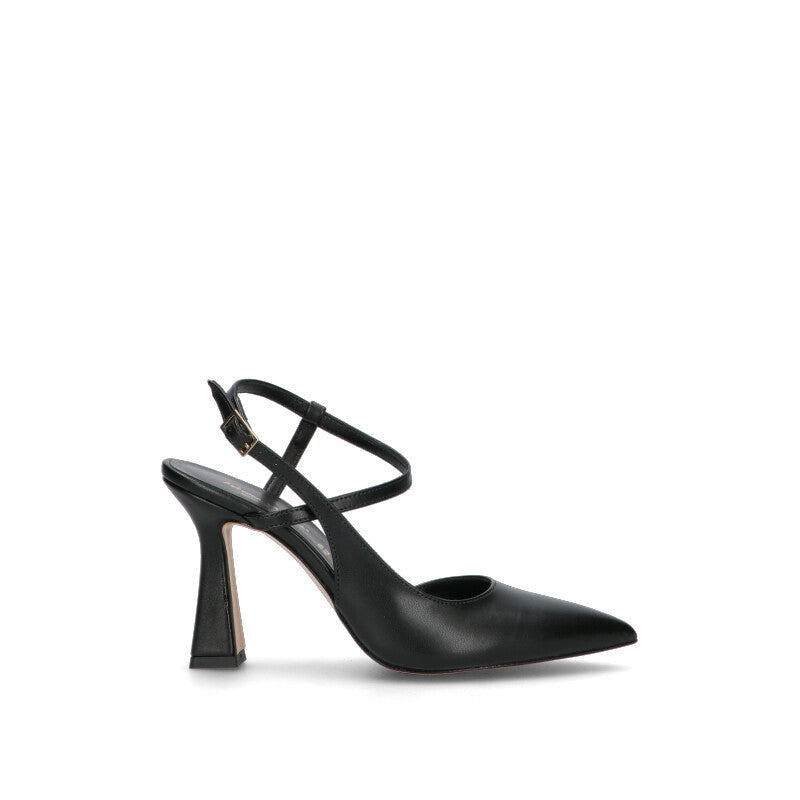REBECCA VAN DIK Sandalo donna nero