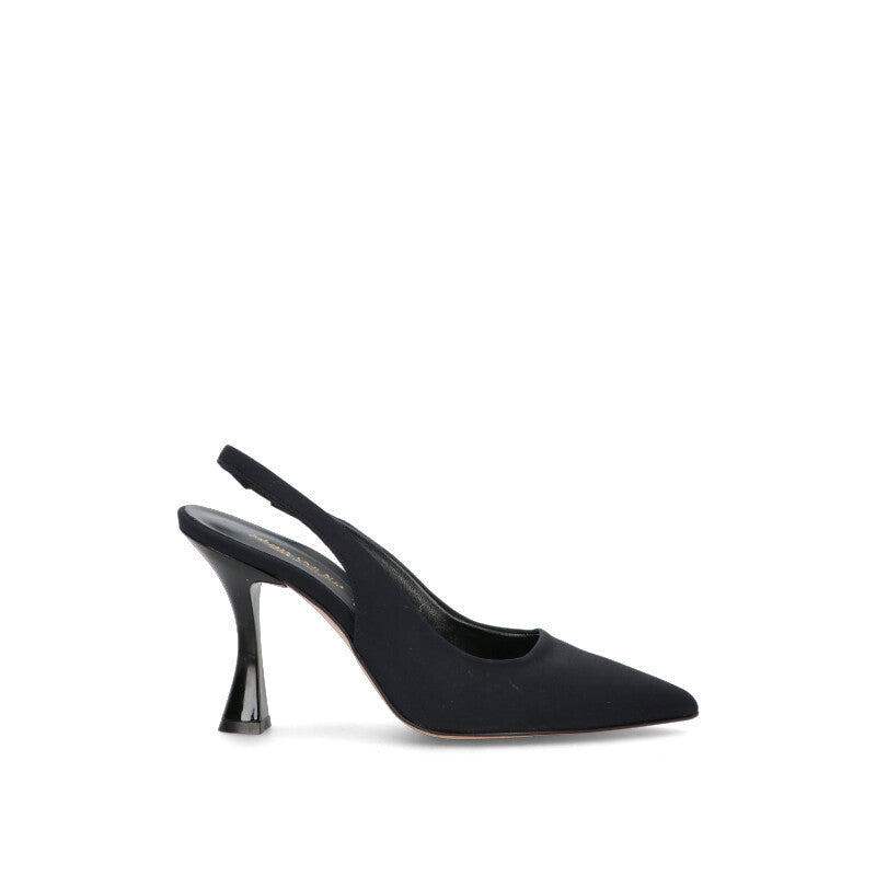 REBECCA VAN DIK Slingback donna nera