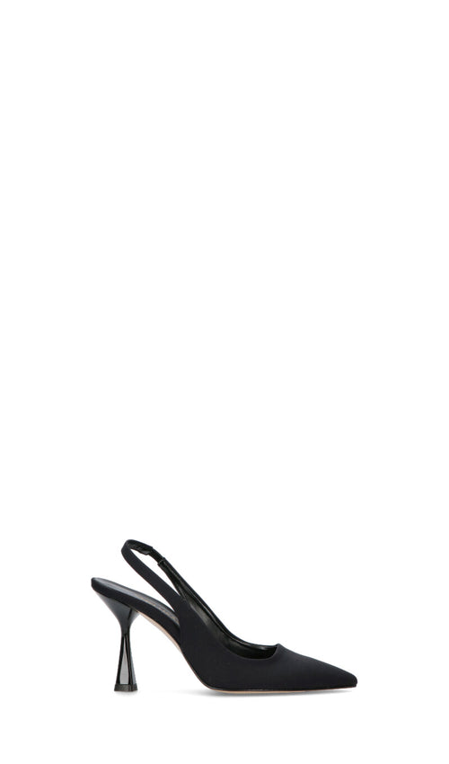 REBECCA VAN DIK Slingback donna nera