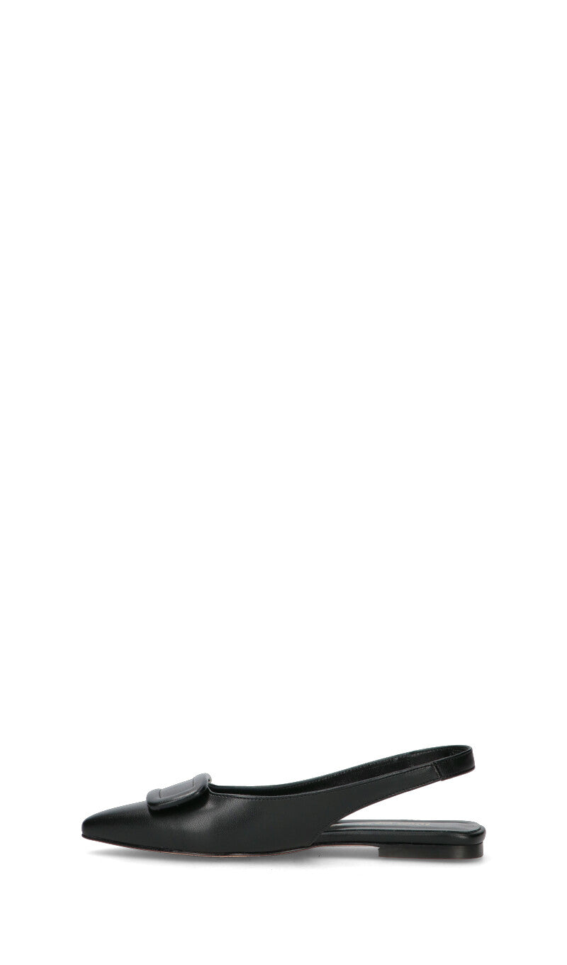 REBECCA VAN DIK SLingback donna nera