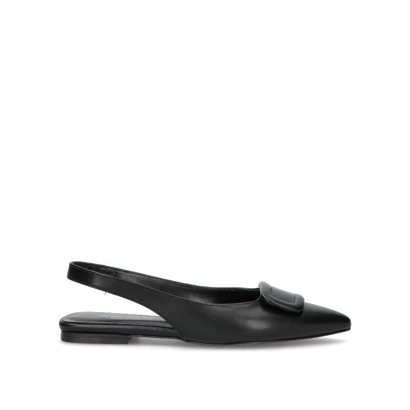 REBECCA VAN DIK SLingback donna nera