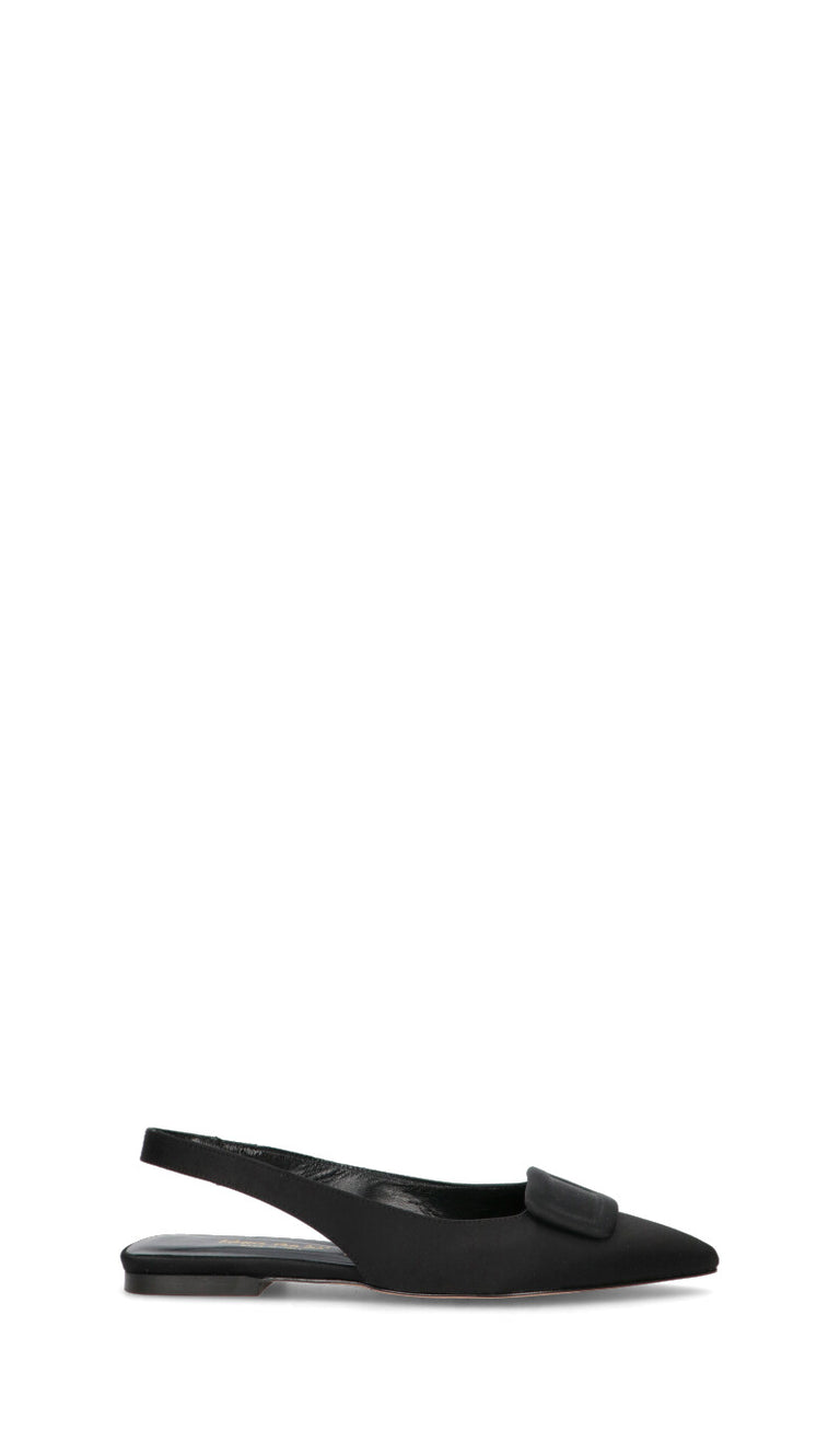 REBECCA VAN DIK Slingback donna nera