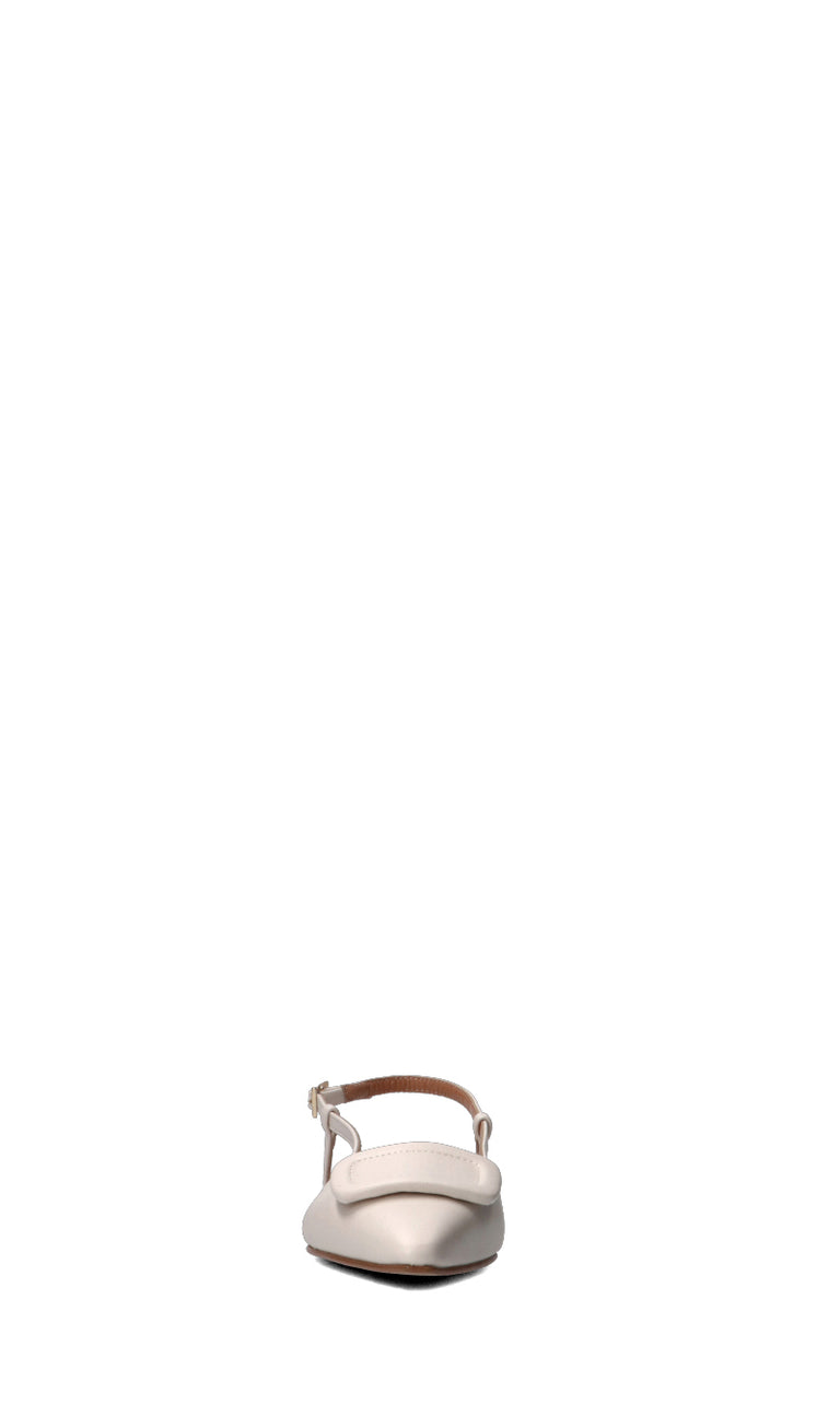ALLESSENZA Slingback donna burro in pelle