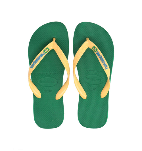 HAVAIANAS Ciabatta donna verde/gialla