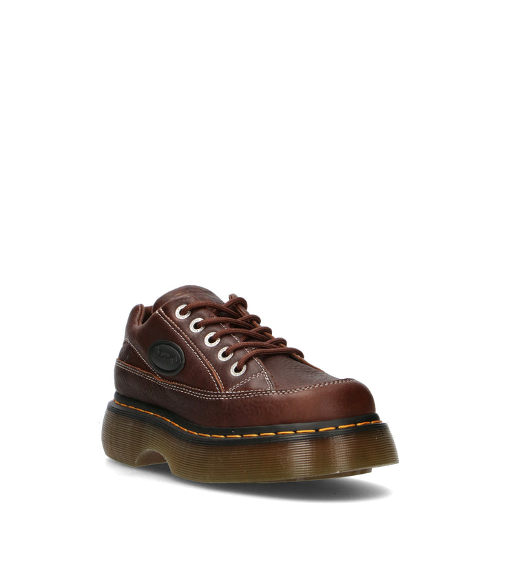 DR. MARTENS BUZZ 5I Stringata donna marrone in pelle