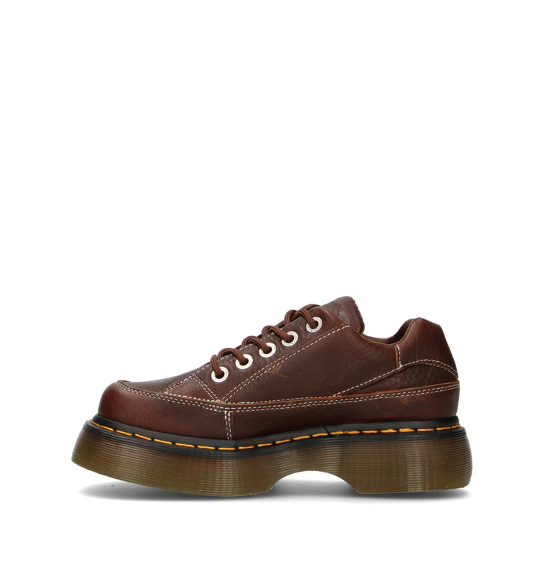 DR. MARTENS BUZZ 5I Stringata donna marrone in pelle